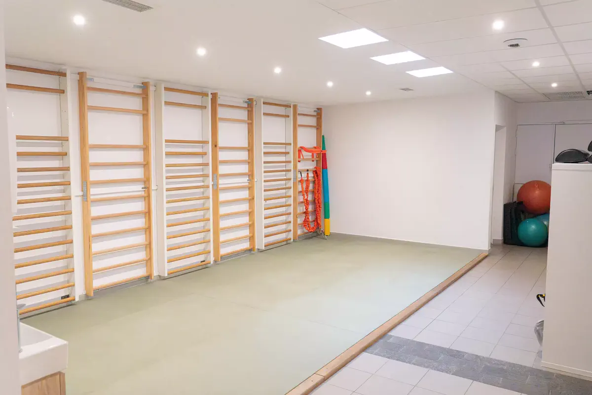 Espace tatamis du cabinet Physio Sète